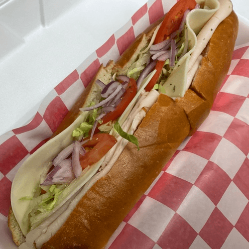 Turkey & Cheese Sub (Small 11").