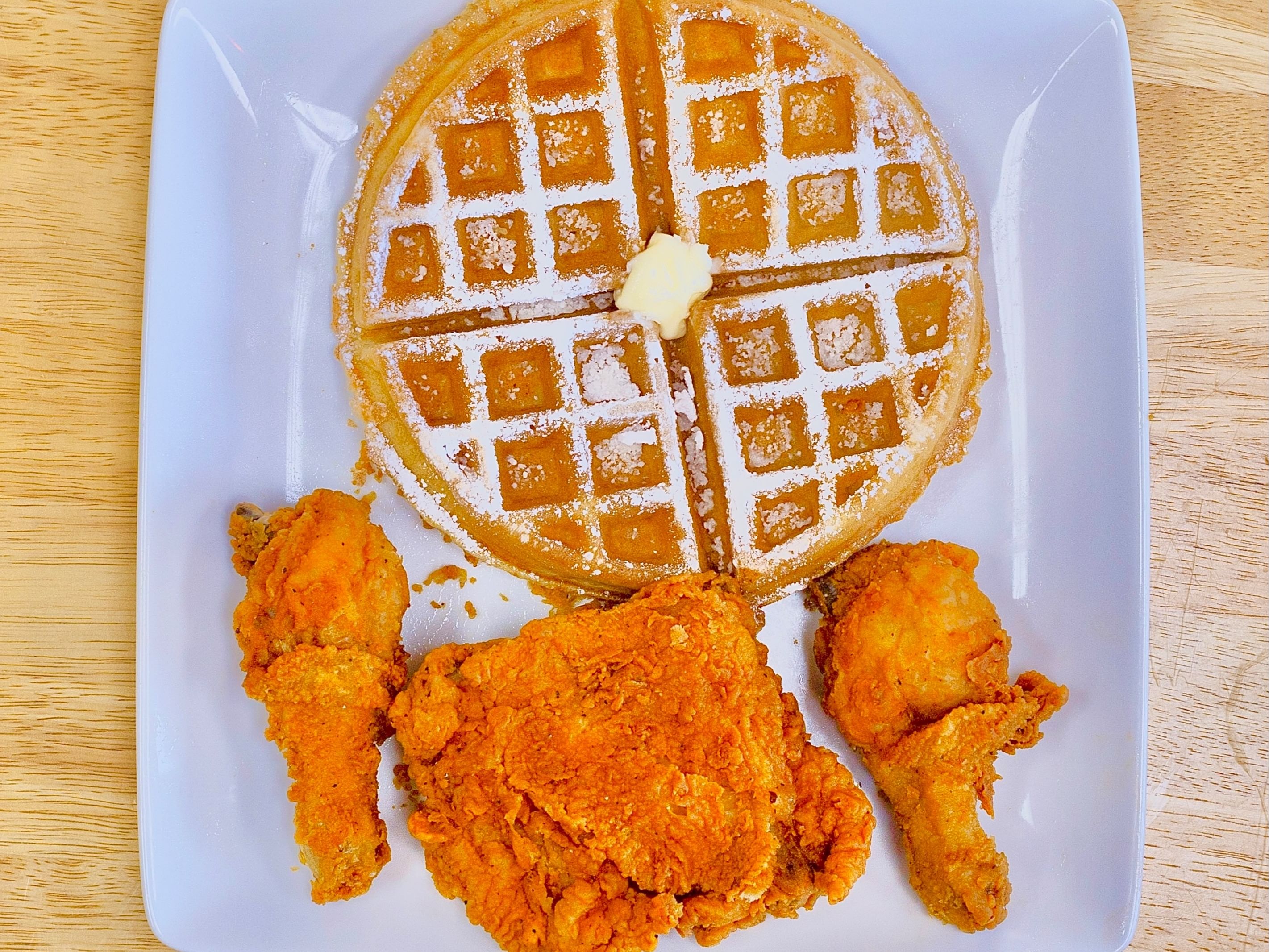 3 Dark Meat & Waffle.