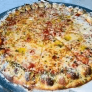 Garlic Knot Crust Pizza!.