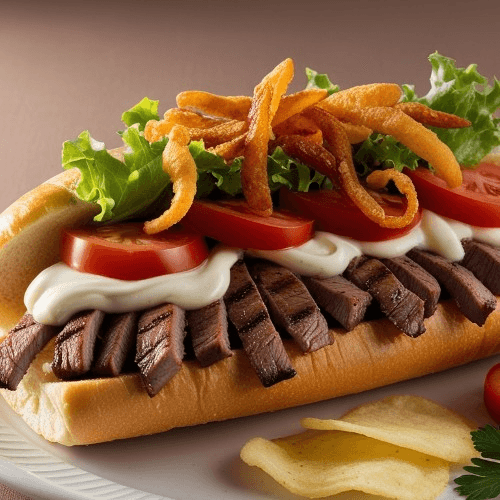 Steak & Cheese Sub (8")