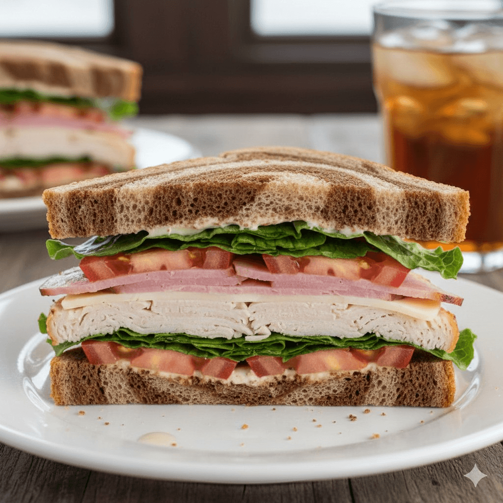 Turkey, Ham & Swiss.