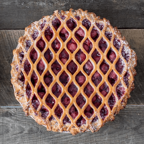 9" Lattice Sour Cherry Pie- Requires 2 business days notice 