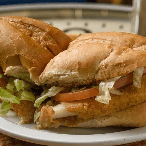 Catfish Sandwich.