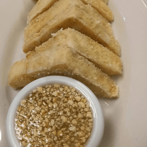 4. Fried Crispy Tofu.