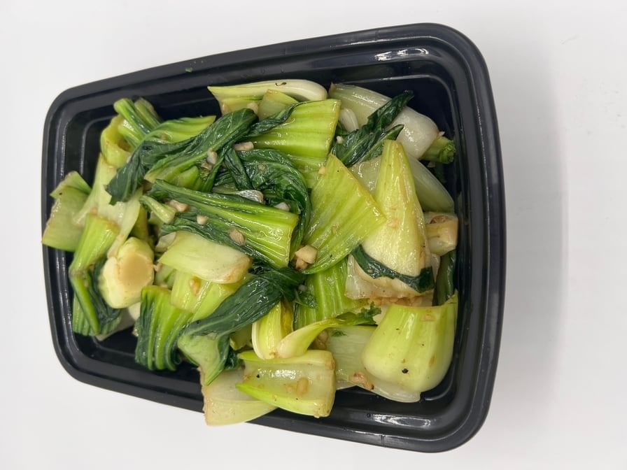 Stir-fry ching kong tsai.