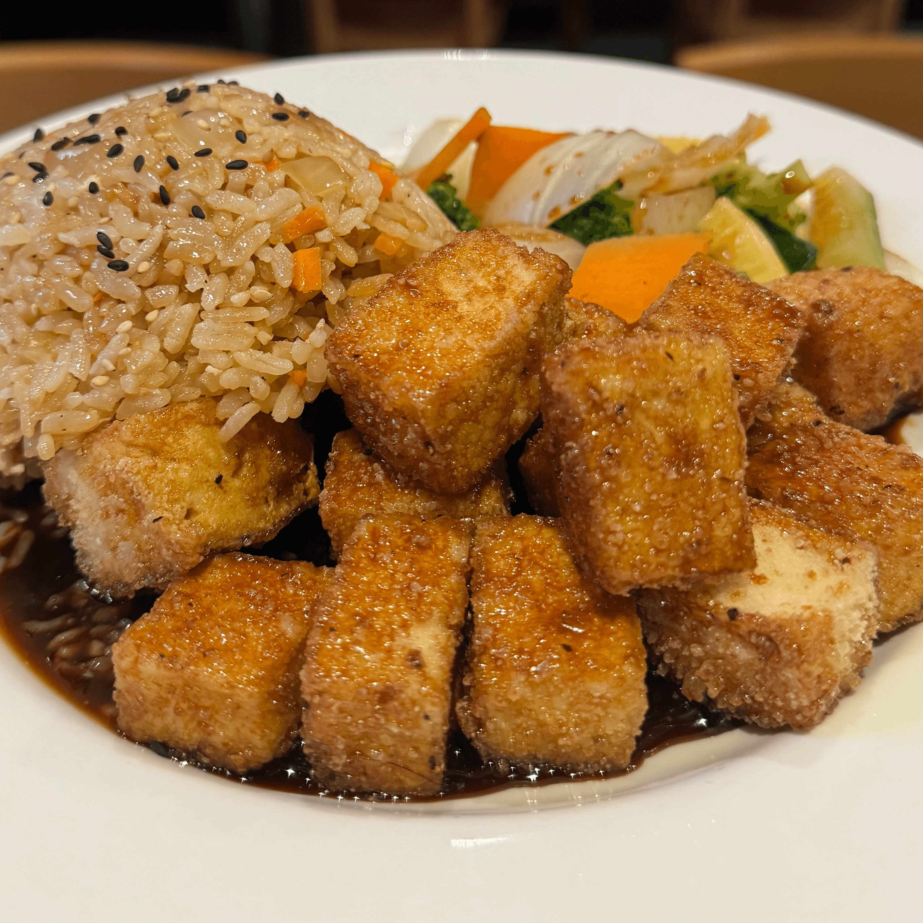 Tofu Hibachi.
