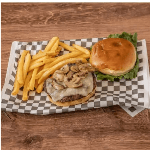 Black N Blue Burger.