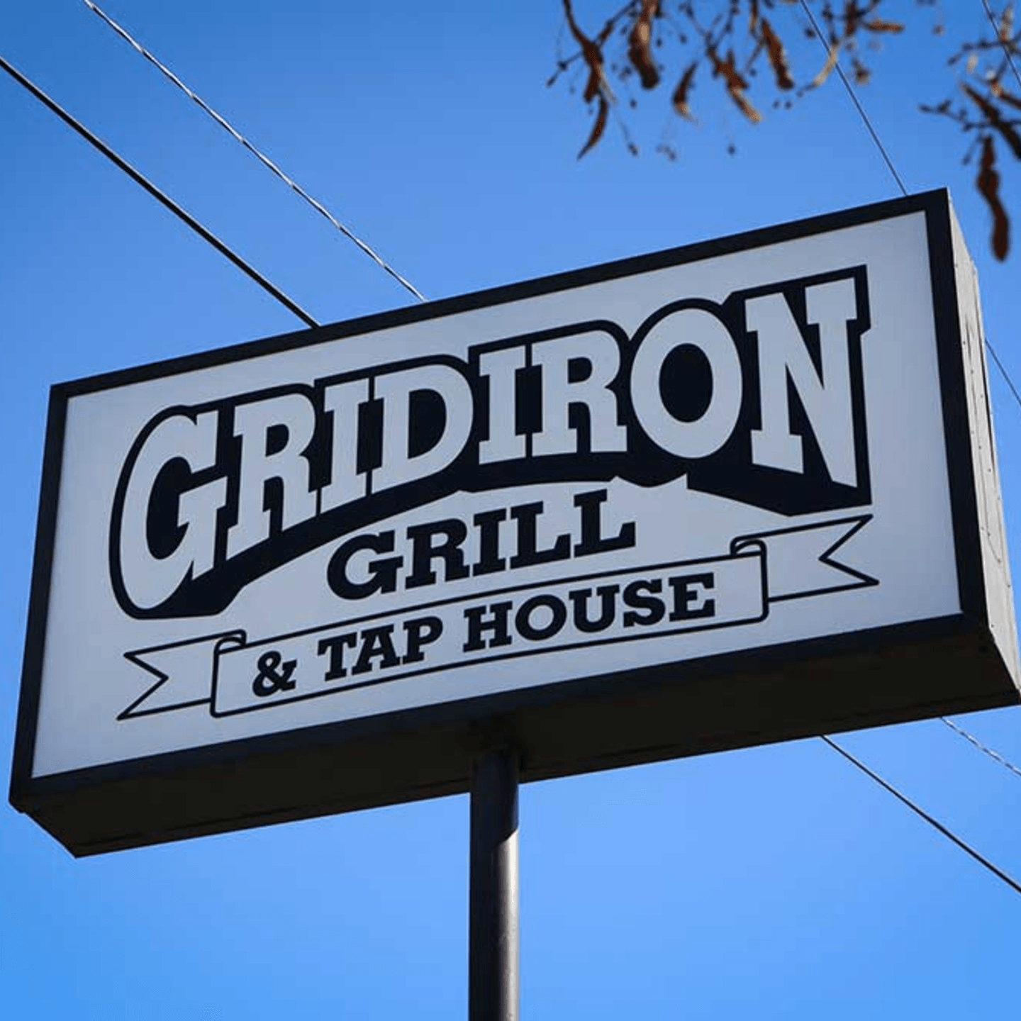 Why the bar named the Gridiron Grill & Tap House?