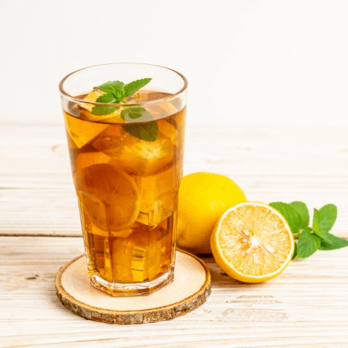 Fresh Brewed Ice Tea.