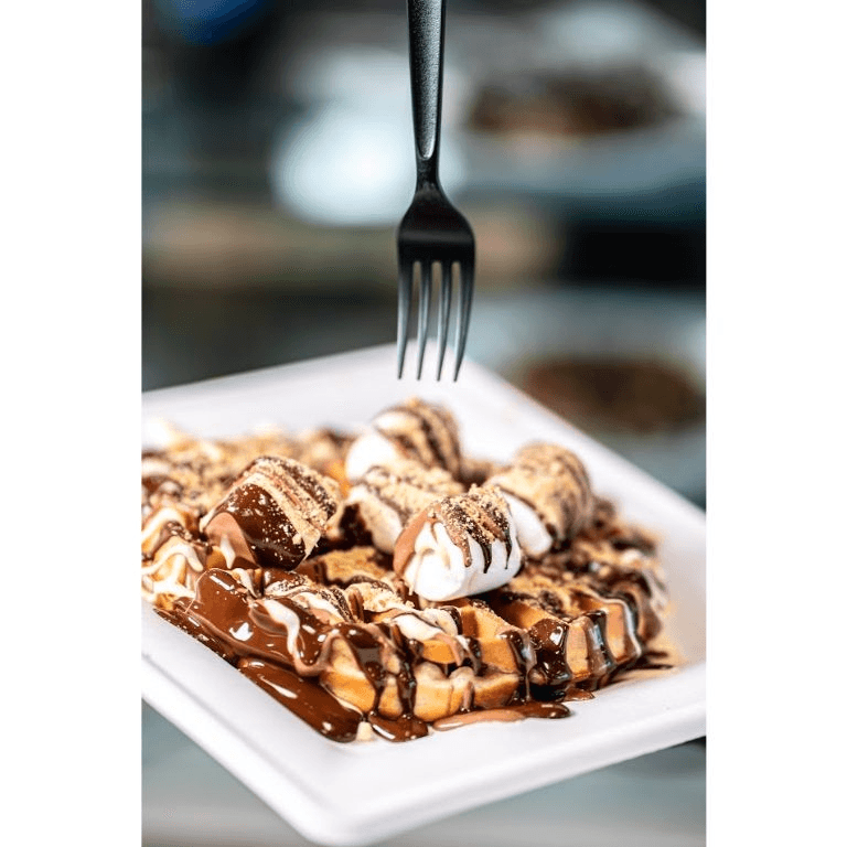 S'mores Waffle.