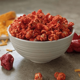 Red Hot Cheddar Popcorn.