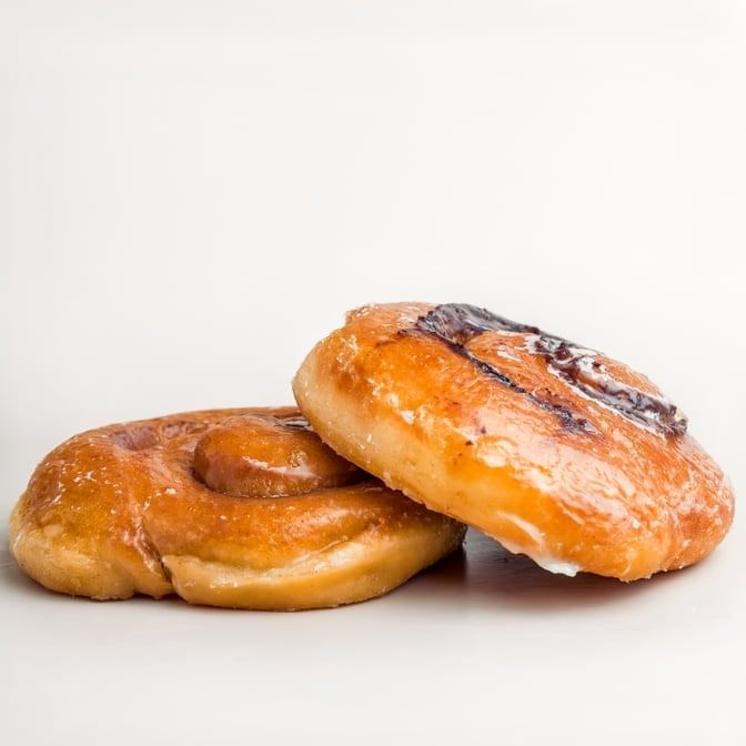 Cinnamon Roll Donut.