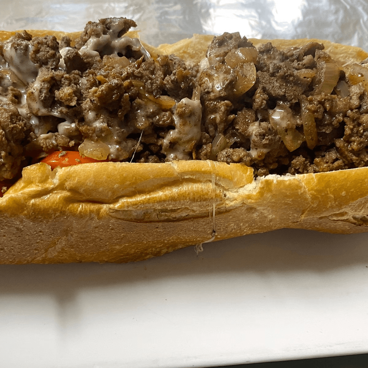 Cheesesteak Hoagie.