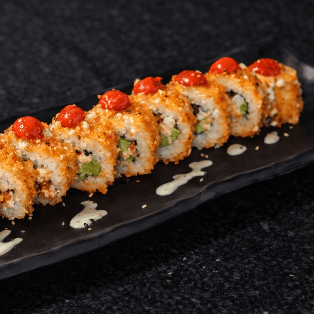 Spicy Tuna Deep-Fried Roll.