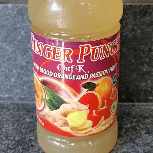 Chef K Ginger Punch with Blood Orange and Passion Fruit