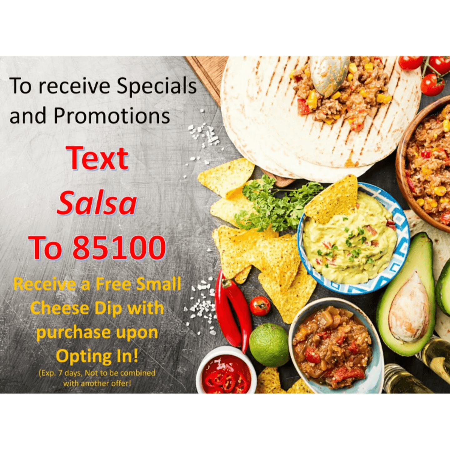Join Us for Specials and Events!