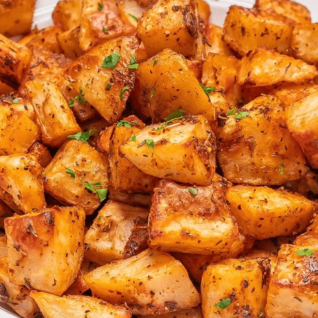 Seasoned Fried Potatoes (Papas Sazonadas).