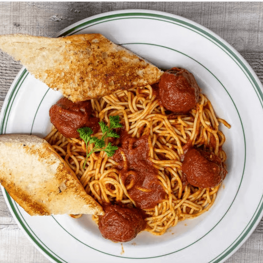 The Stallone Spaghetti and Meatballs.