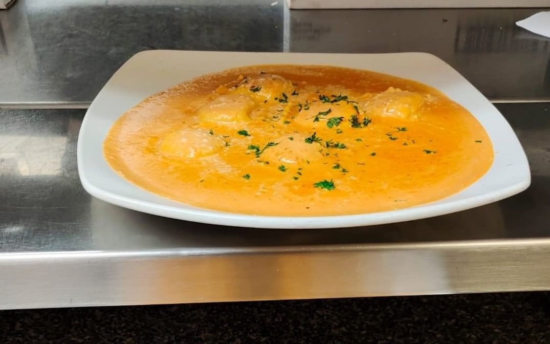 Pasta with Vodka Cream Sauce.