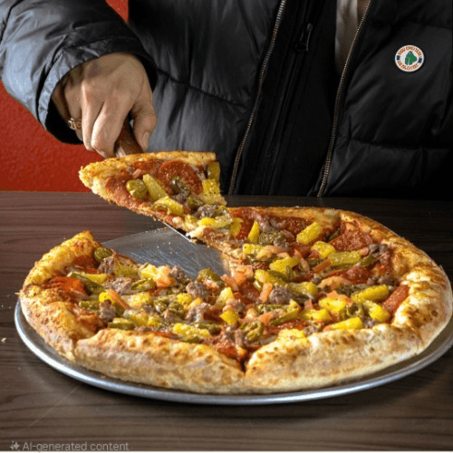 Tropical Sunset (14") Cauliflower Crust Tropical Sunset.