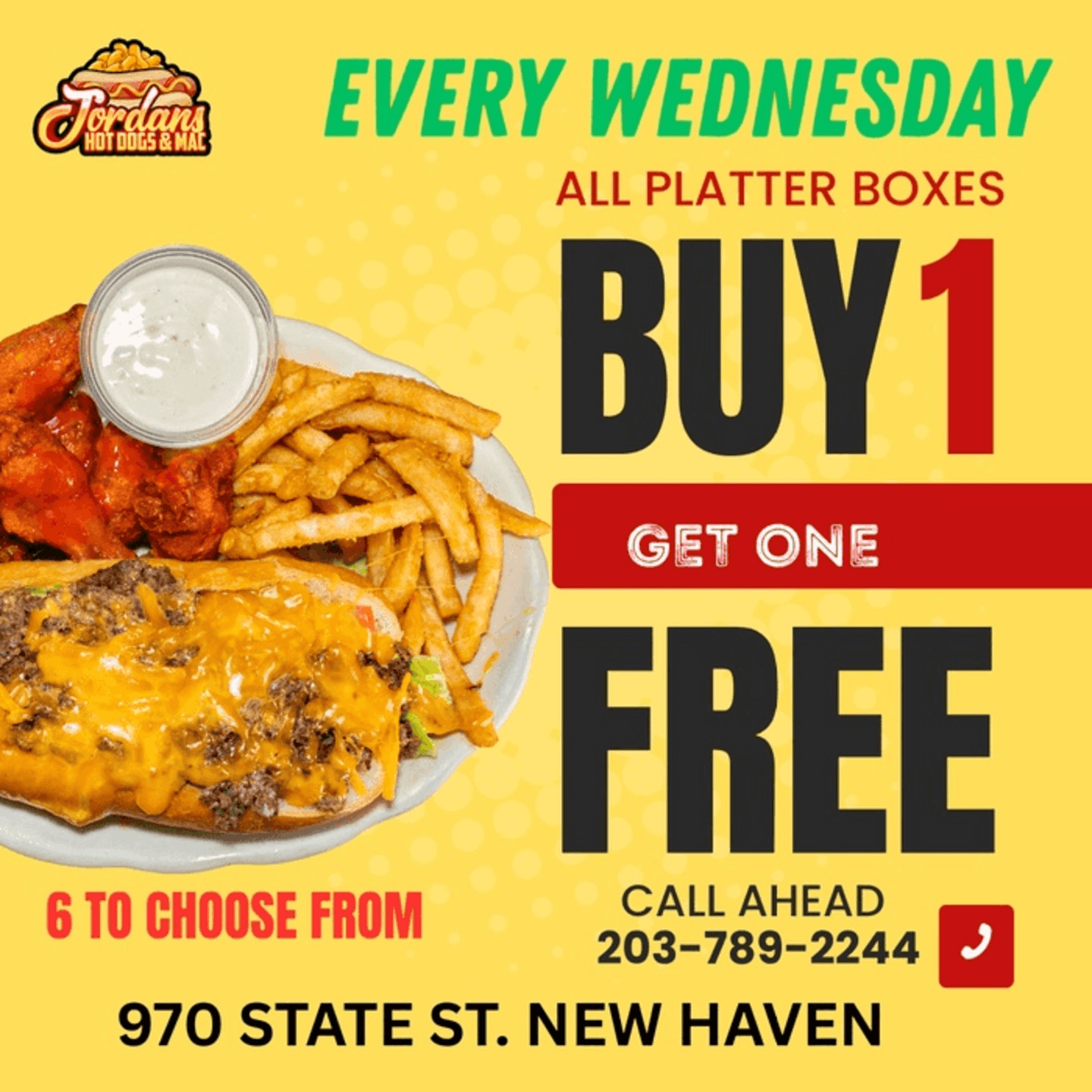 🥳 Wednesday BOGO Platter Boxes 🥳