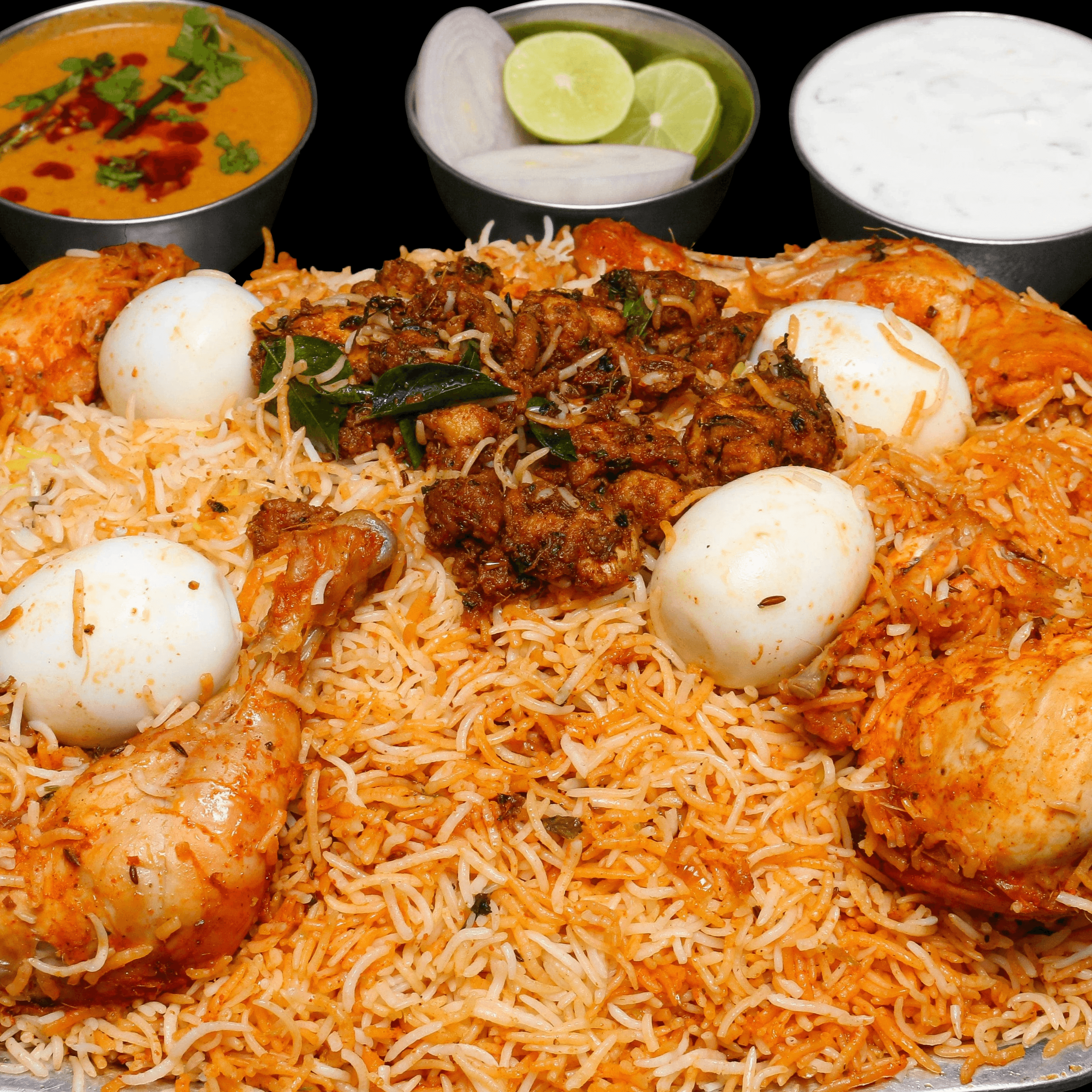 Chicken Dum Biryani (With Bone).