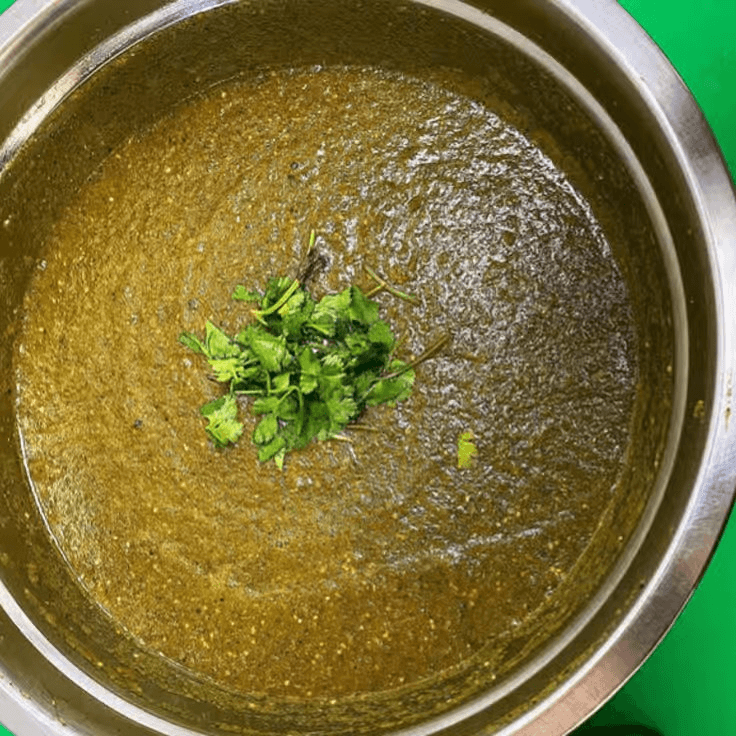 Large Order Green Salsa.