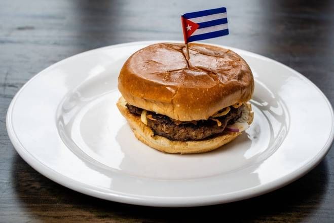 Frita Cubana Sandwich.