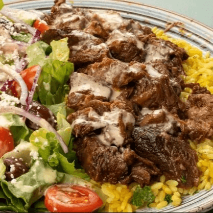 Lamb Shawarma Plate.