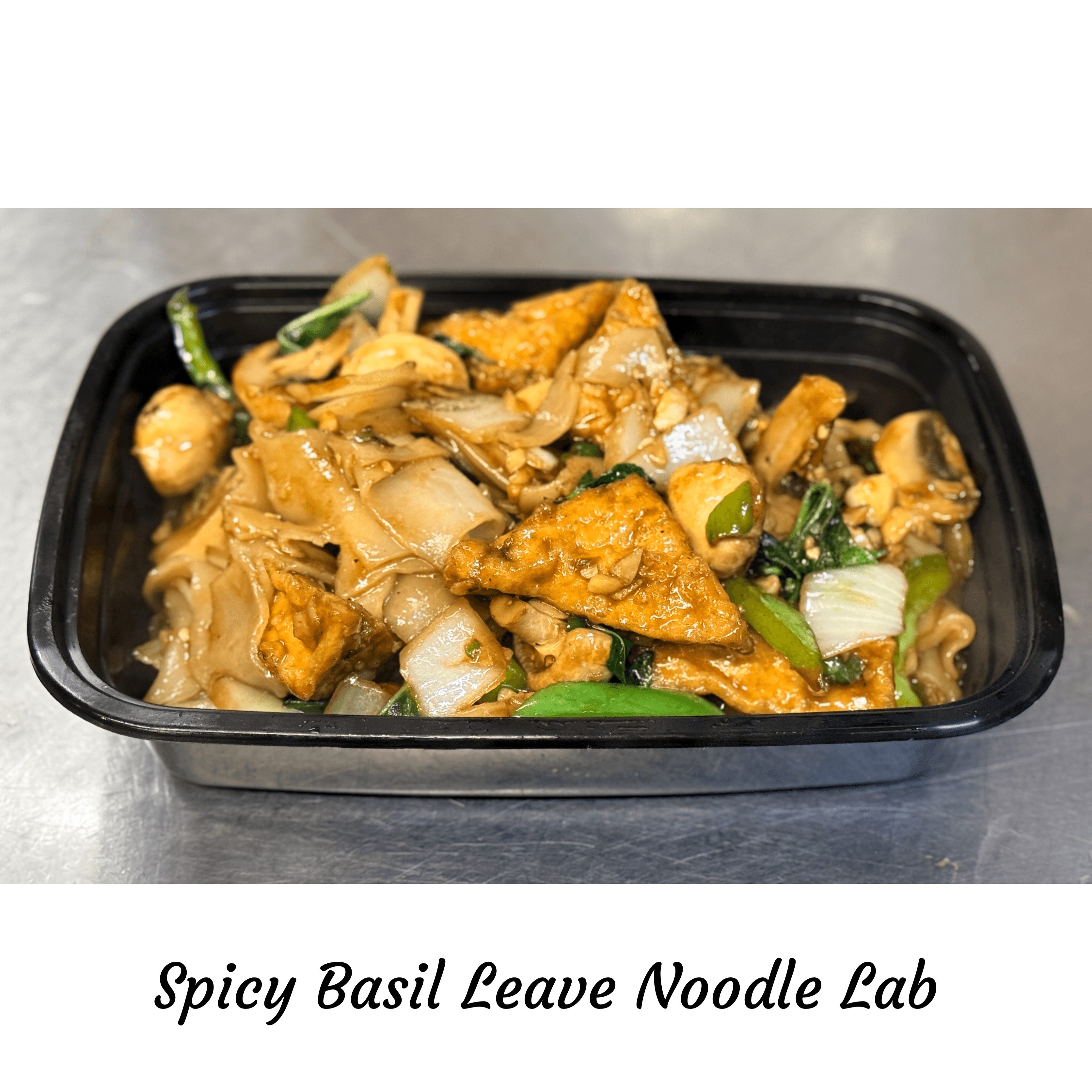 Spicy Basil Leave Noodle Lab.