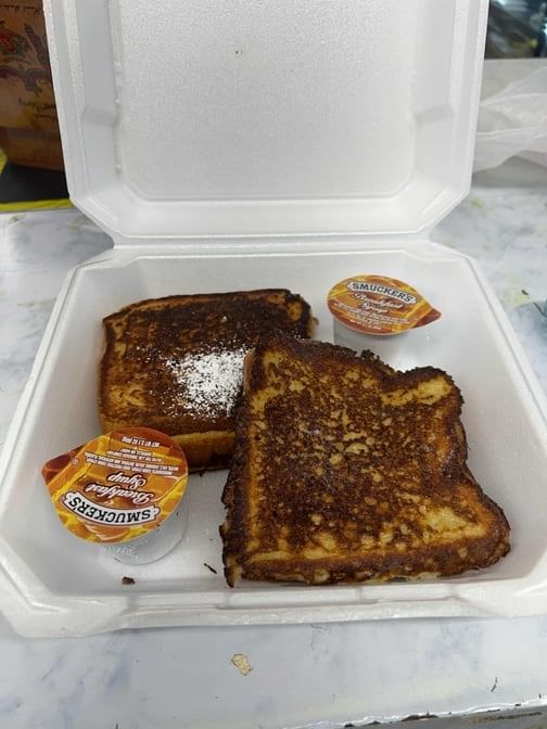 Peanut Butter & Jelly French Toast.