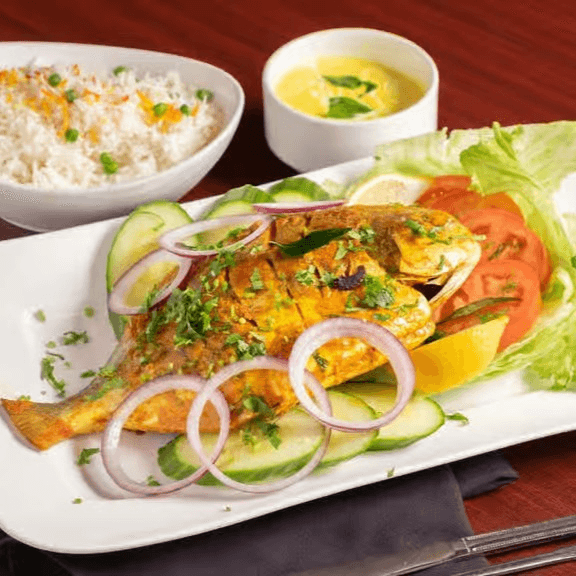 Tandoori Grilled Fish.
