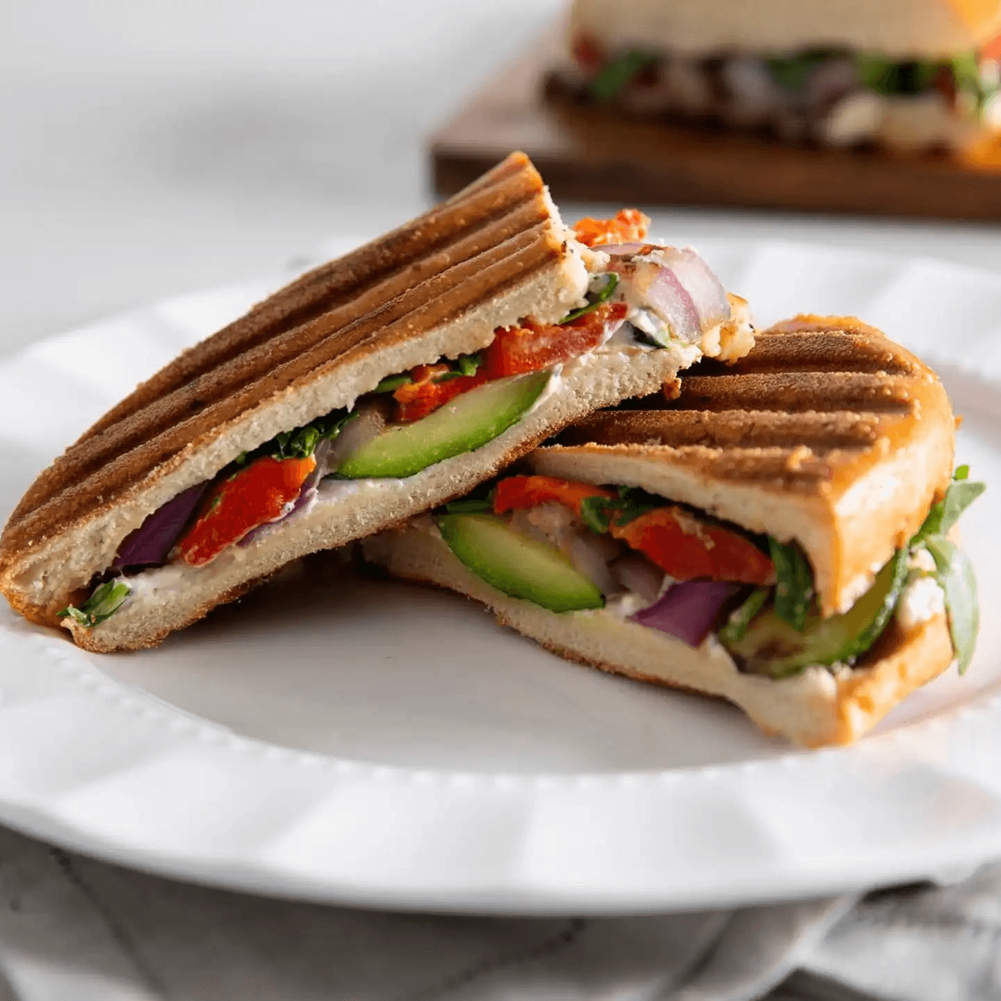 Balsamic Veggie Panini.