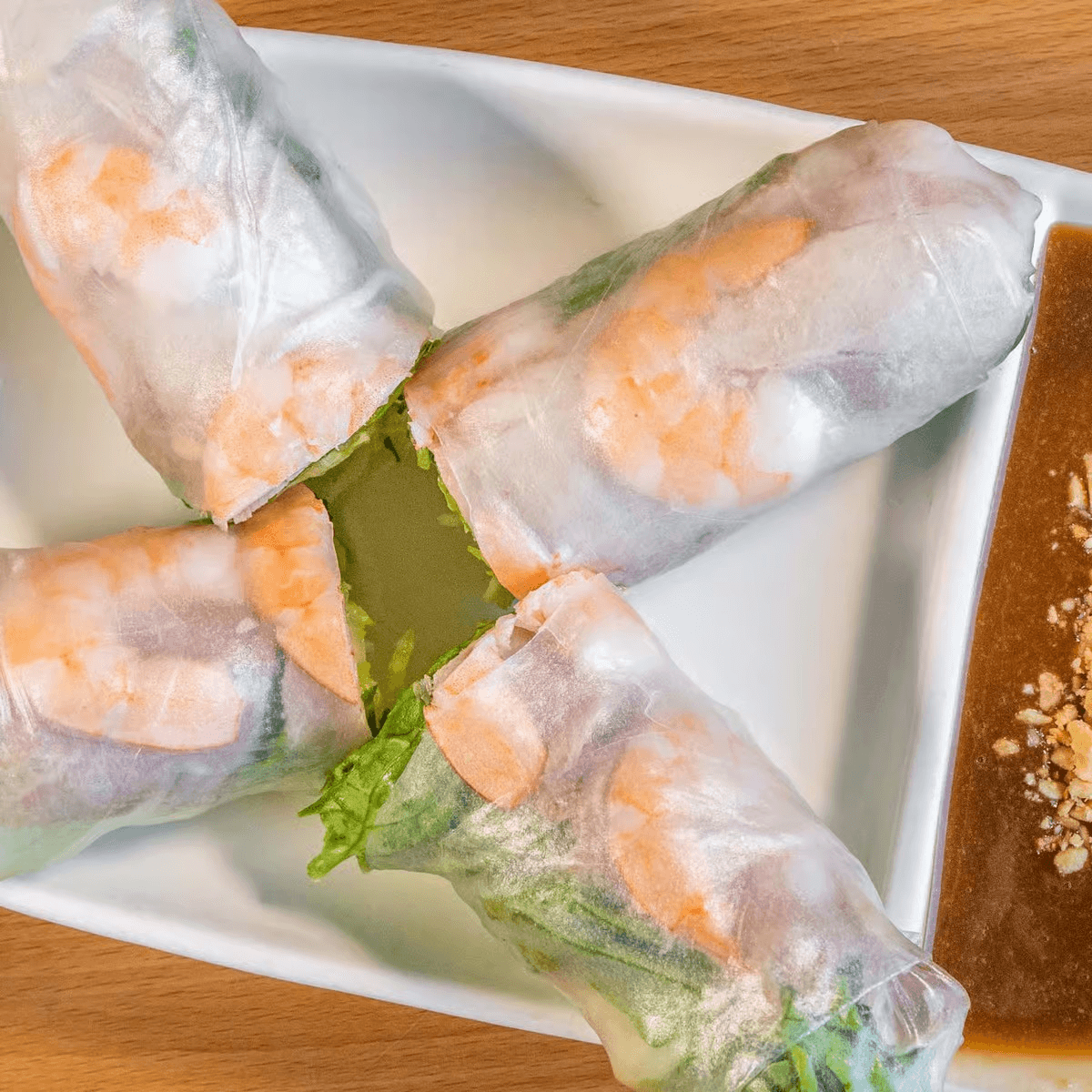 Fresh spring roll.