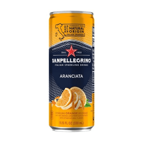 San Pellegrino Aranciata.