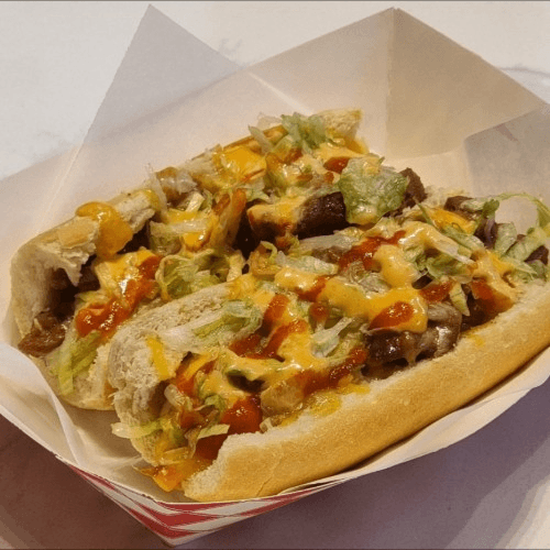 Grilled Pork Bánh Mĩ Taco.