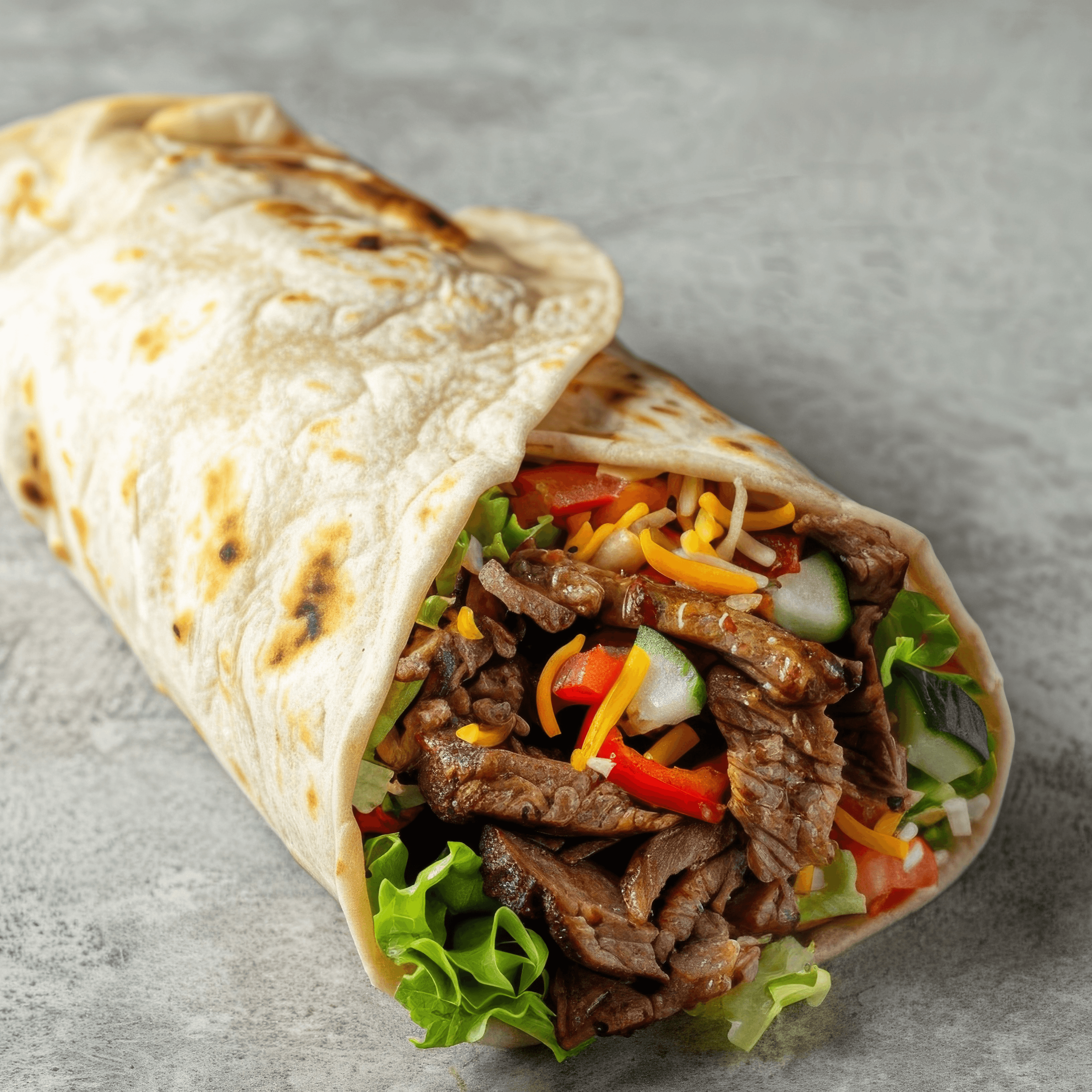 Steak Wrap.
