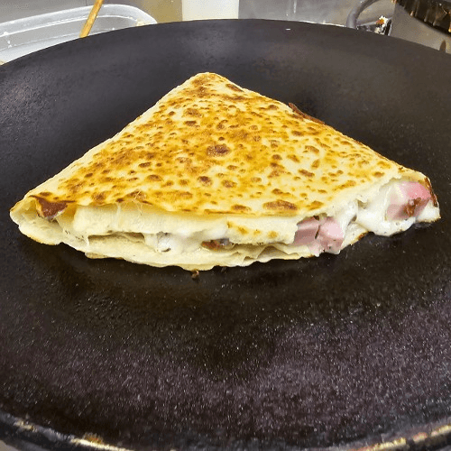 Ham and Cheese Crepe