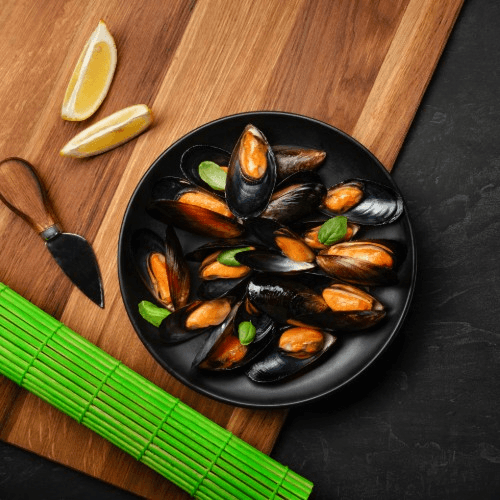 Mussels.