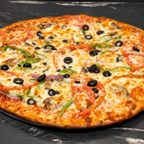 Medium Veggie Lovers.