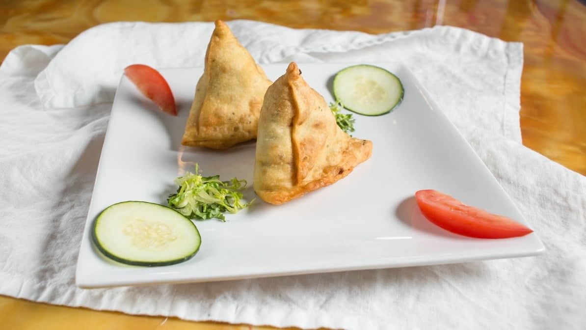 Vegetable Samosa.