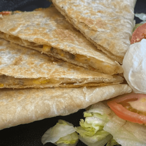 Chicken Quesadilla.