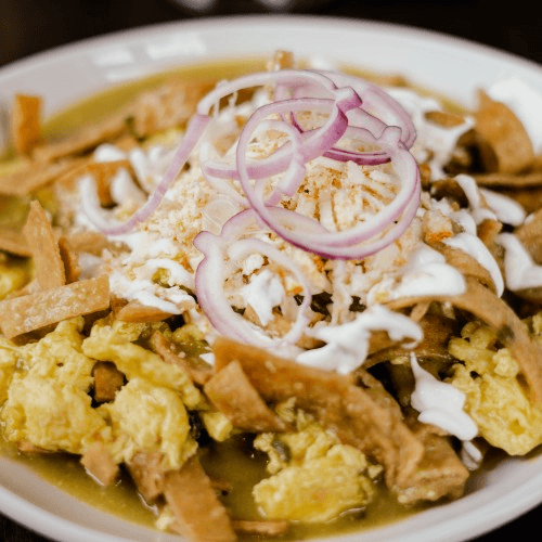 Chilaquiles Verdes.