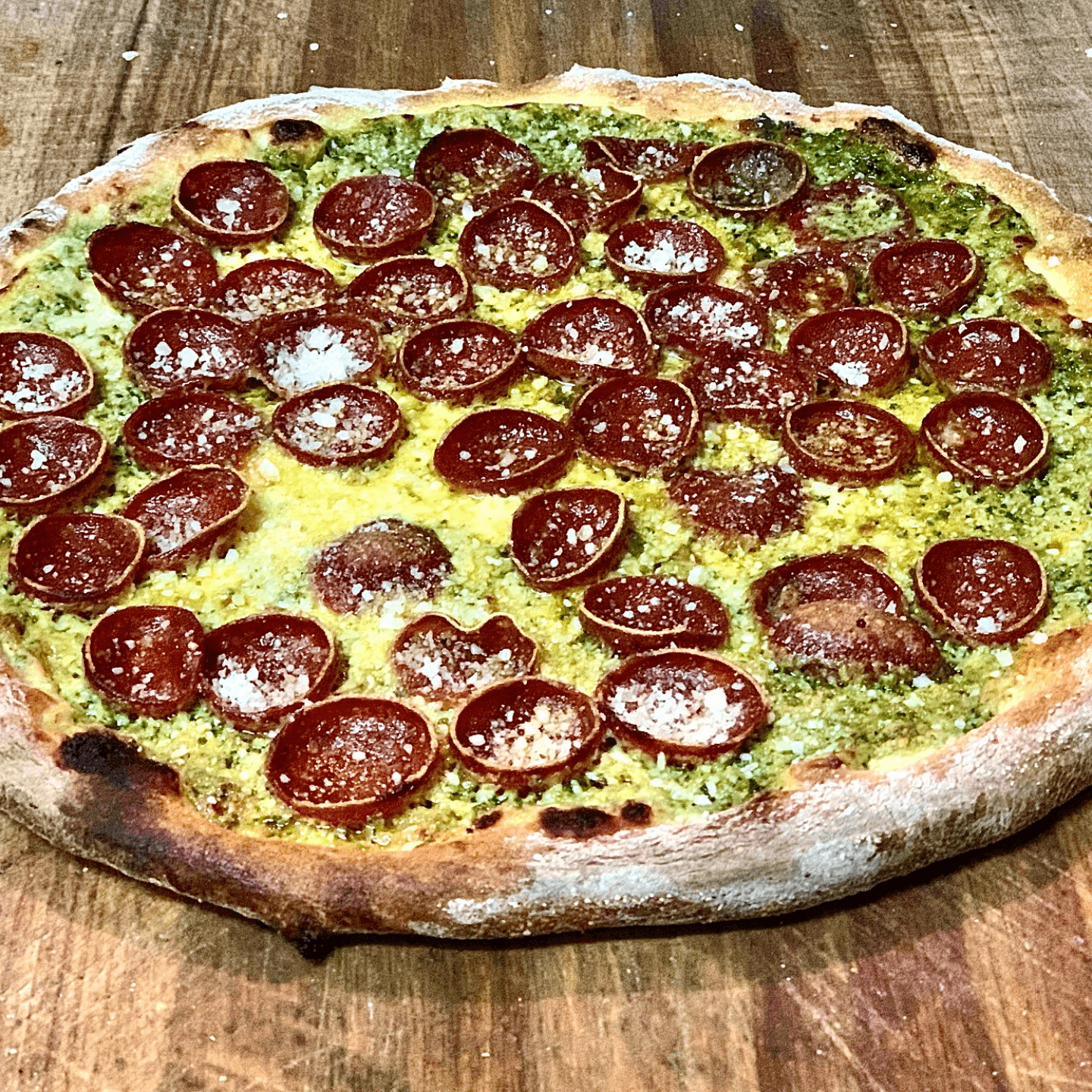 Pesto & Pepperoni Perfection