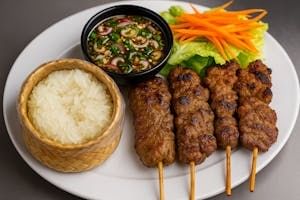 Pork Skewers (Moo Ping).