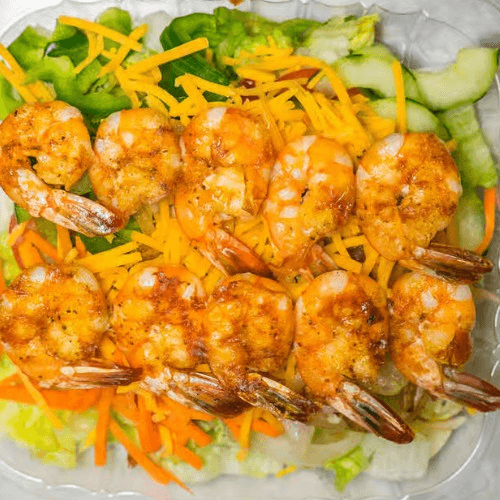 Grilled Shrimp Salad.