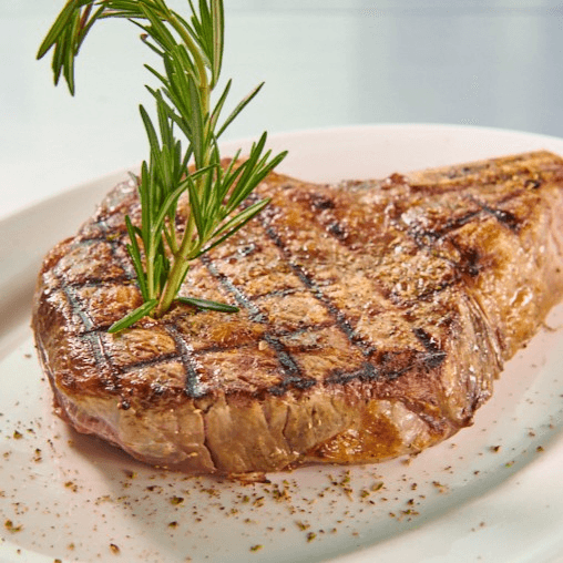 Dry-Aged Rib Eye Steak.