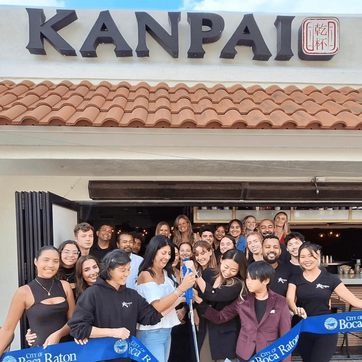 Celebrating our Grand Opening Ribbon Cutting 