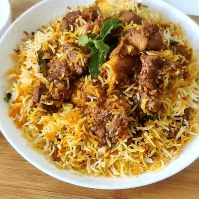 Goat Biryani.