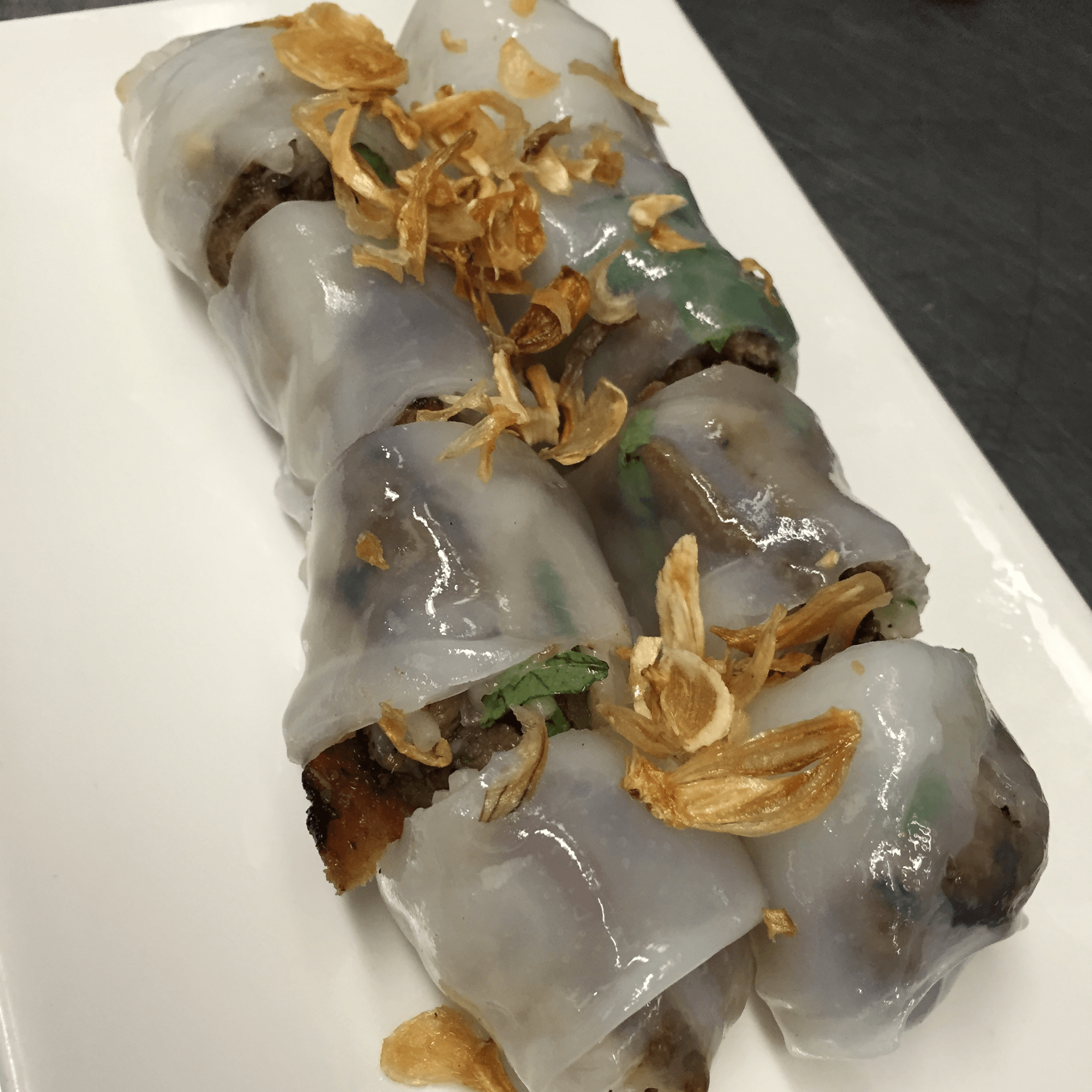 Hanoi Banh Cuon Rolls - Bánh Cuốn Thịt Nướng Xả (GF).